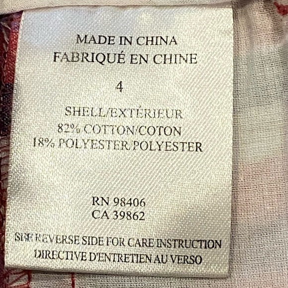 Theory Checkered Shorts sz 4 - Picture 4 of 9